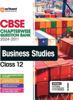 Cbse Chapterwise Business Studies 12  (English, Paperback, Jain Nidhi)