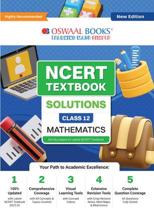 Ncert Textbook Solution _class 12_mathematics_for Exam 2024  (English, Paperback, unknown)